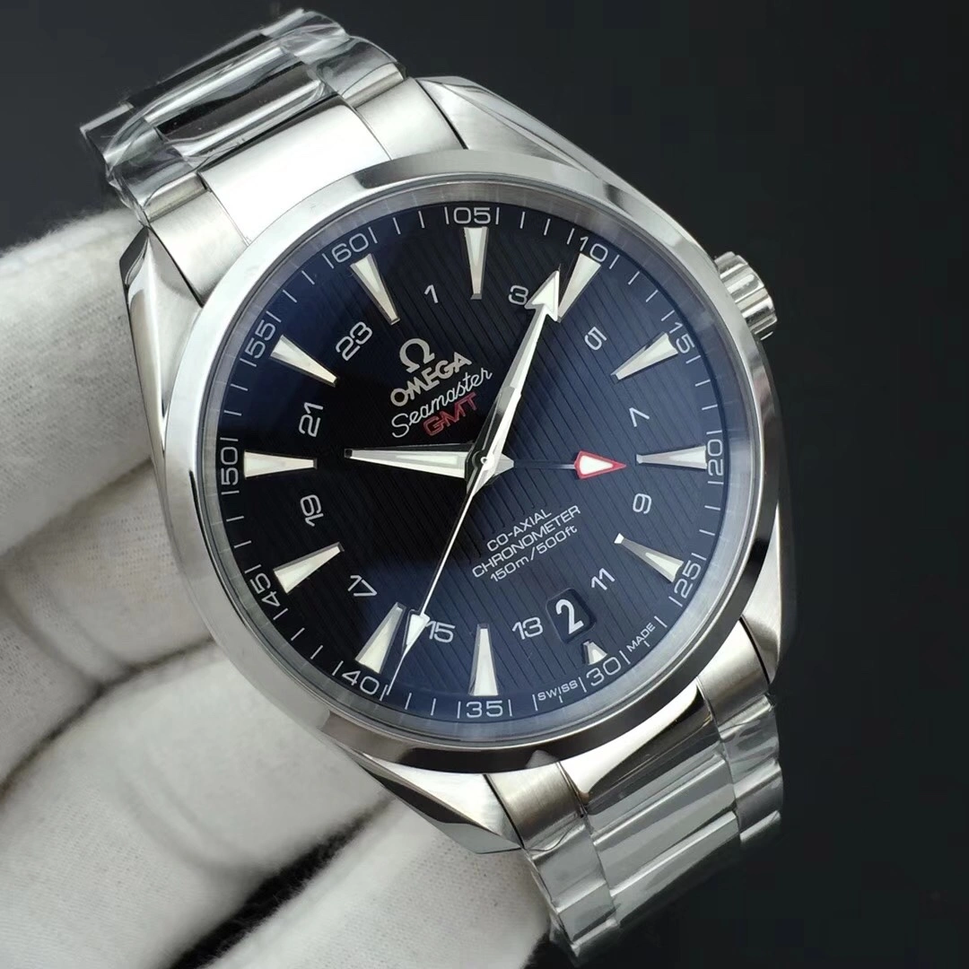 CBD Factory Omega Seamaster Aqua Terra 150M GMT 43mm Blue Dial (231.10.43.22.03.001) 1:1 Super Clone – DD8605 Movement HighPerformance 270
